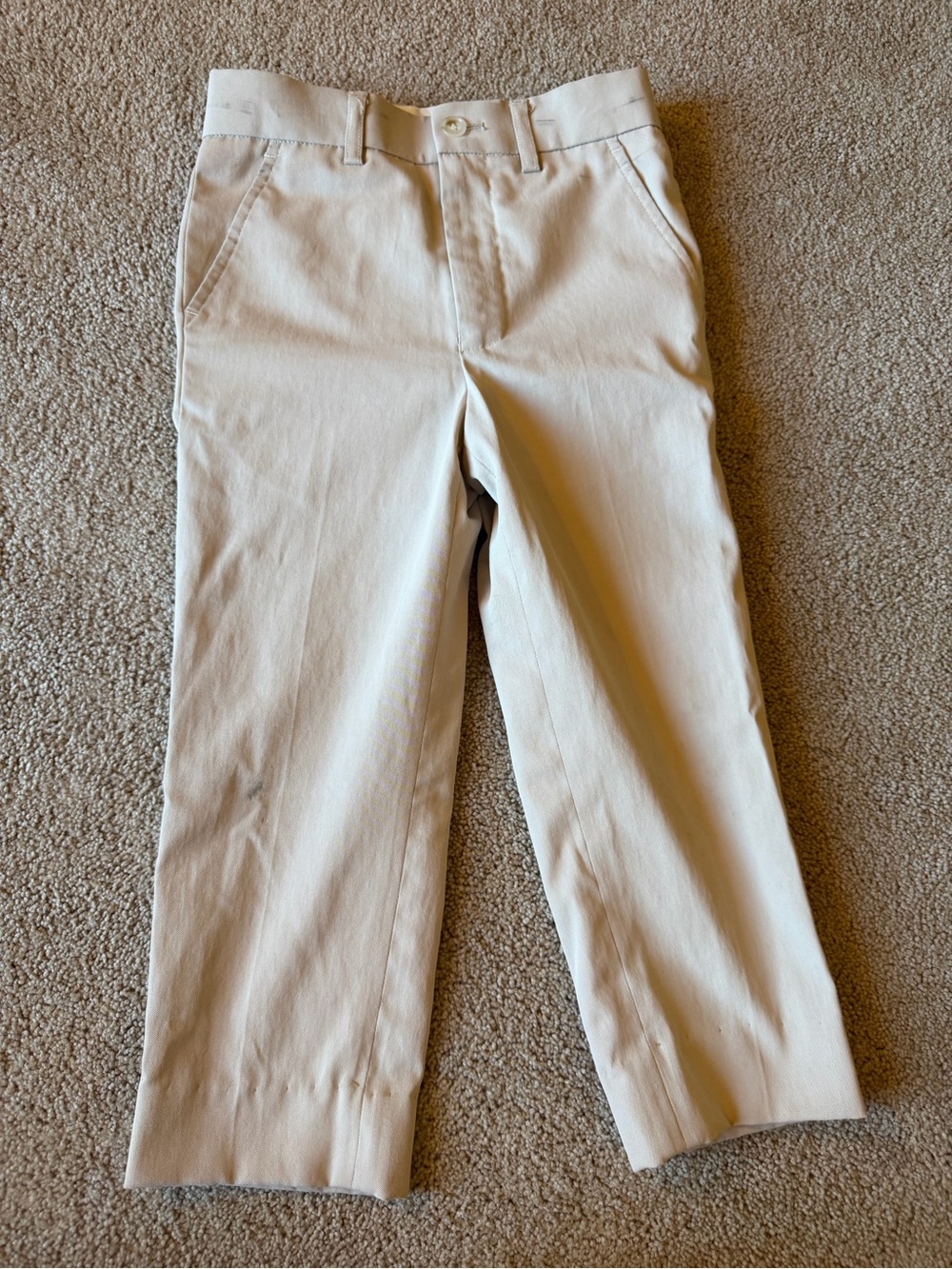 Azazie Kids Beige Dress Chinos